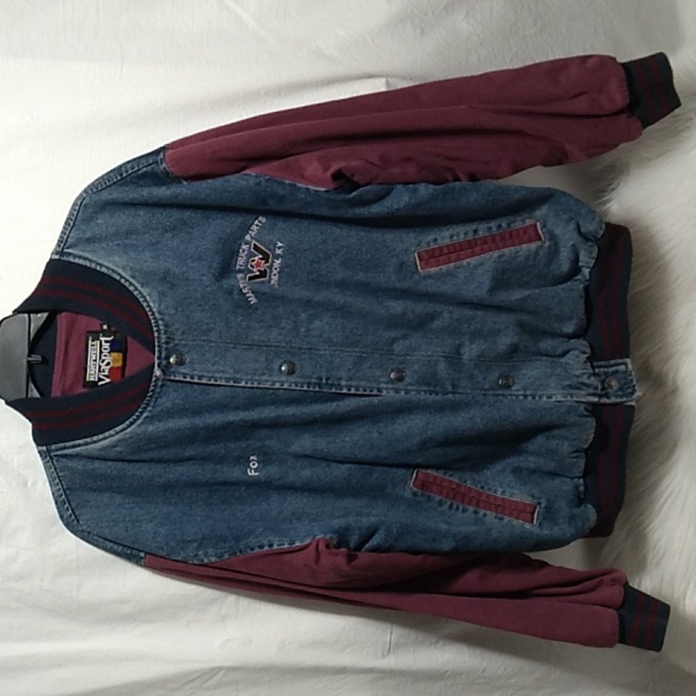 SALE! Vintage Hartwell Viasport Jean Bomber Jacket Sz.XL